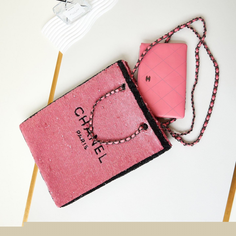 Ch*el shopping bags